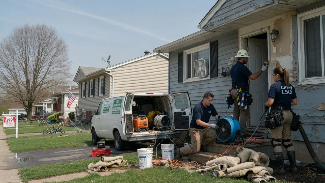 Flood Cleanup in Mechanicsville, VA near me